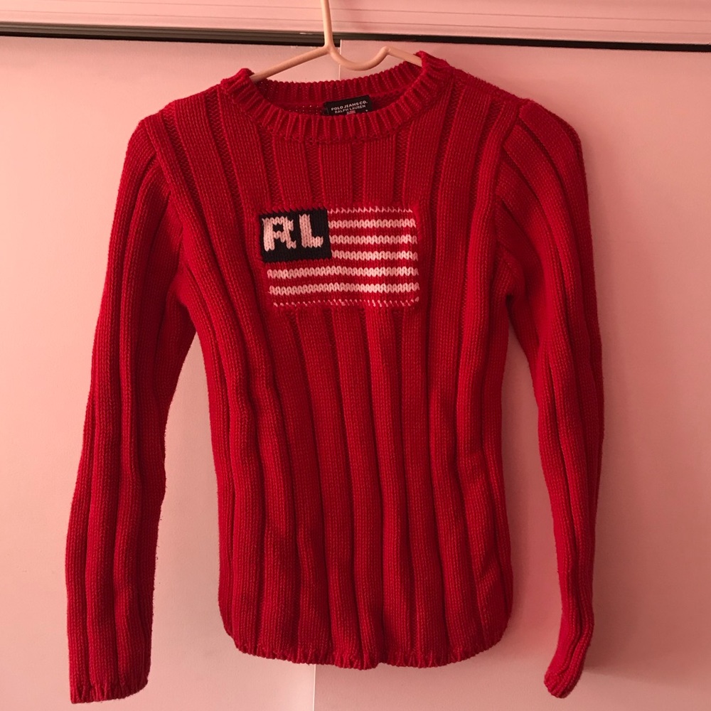 Polo Ralph Lauren red sweater